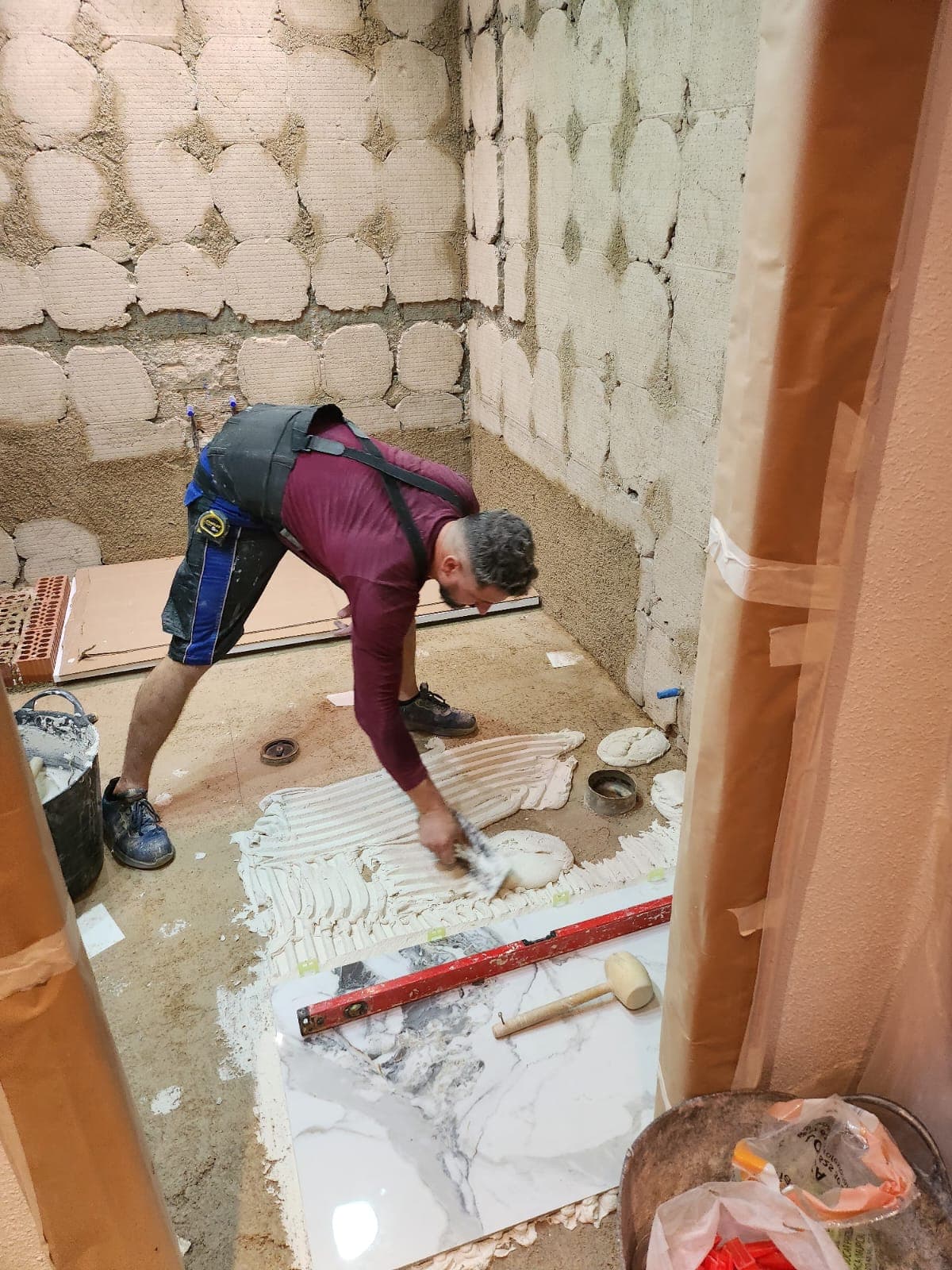 Proceso de reforma del baño de Cartagena, fotografía 5