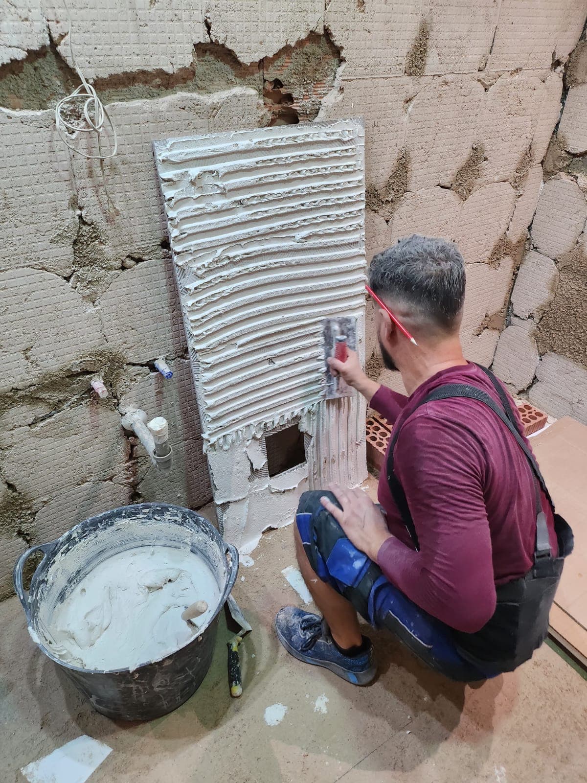 Proceso de reforma del baño de Cartagena, fotografía 6