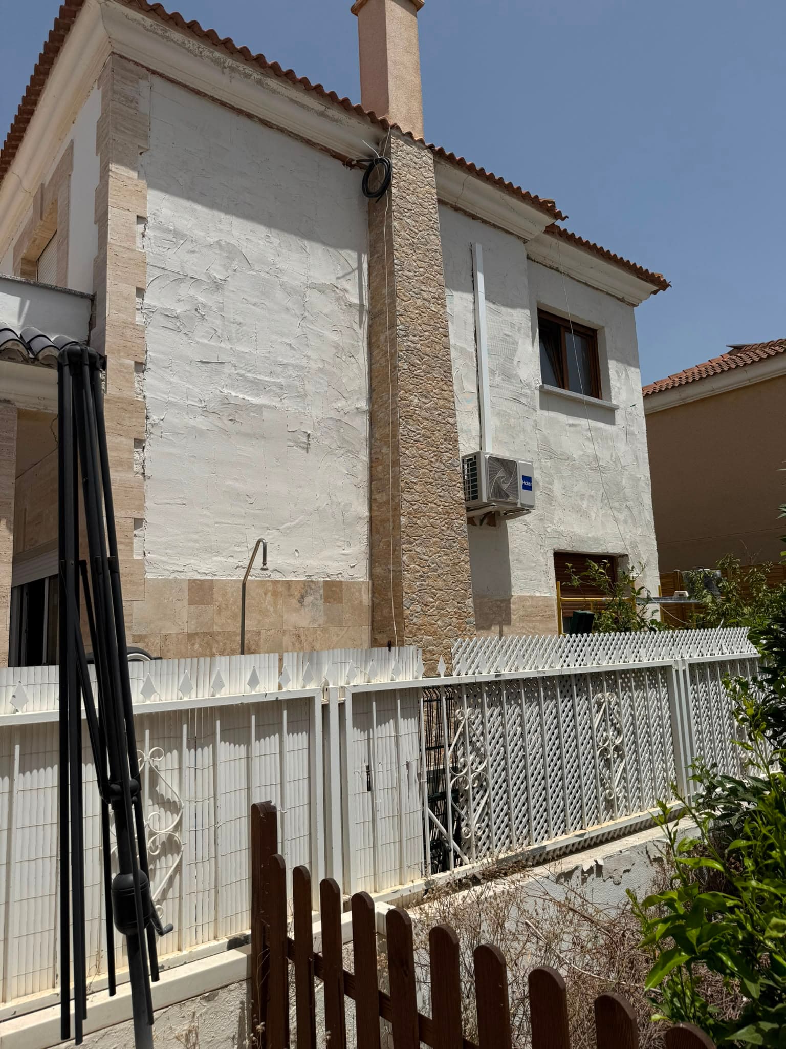 Evolución de la obra de travertino en Los Narejos, fotografía 6