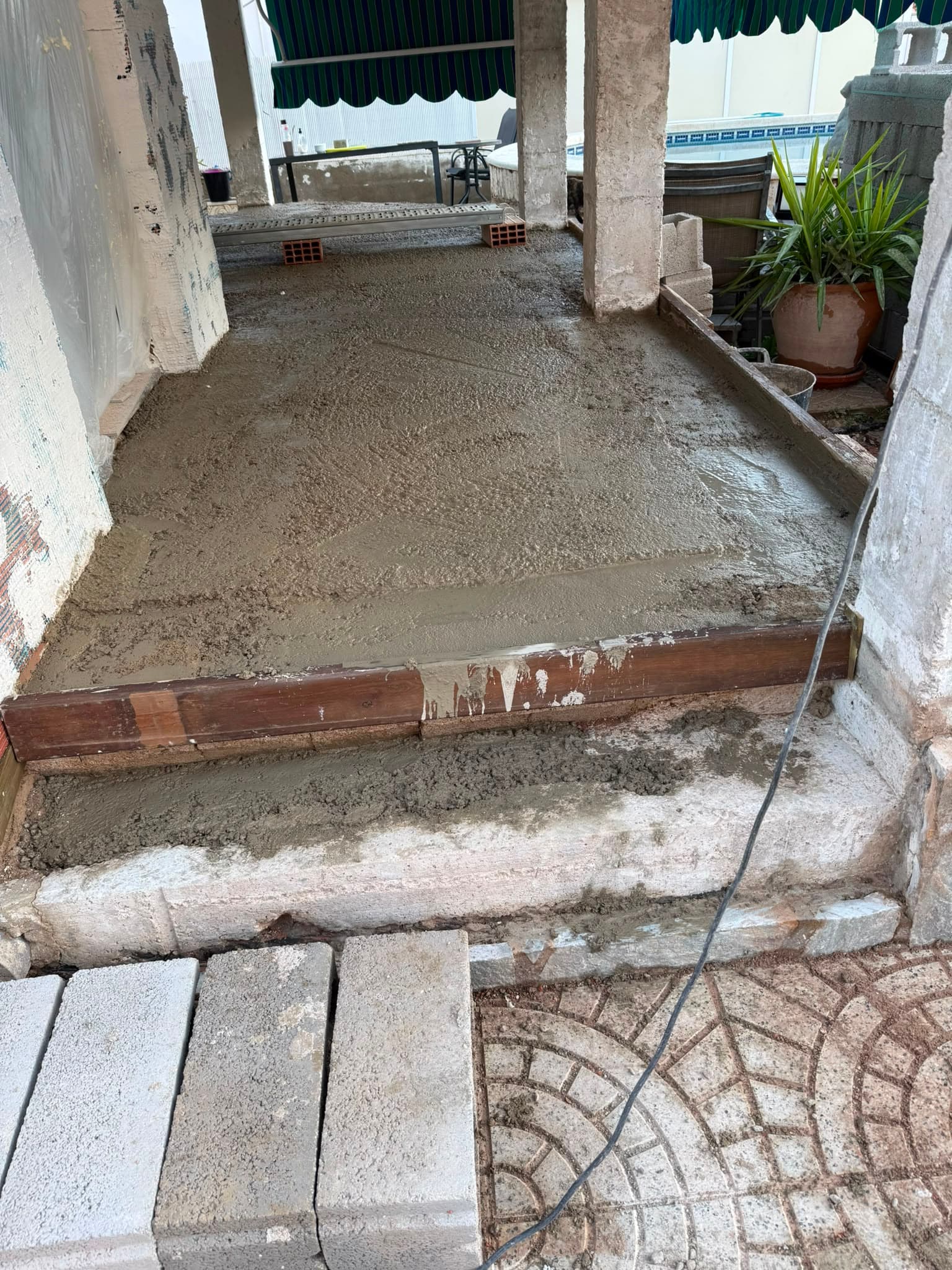Estado inicial del proyecto de travertino en Los Narejos, fotografía 5