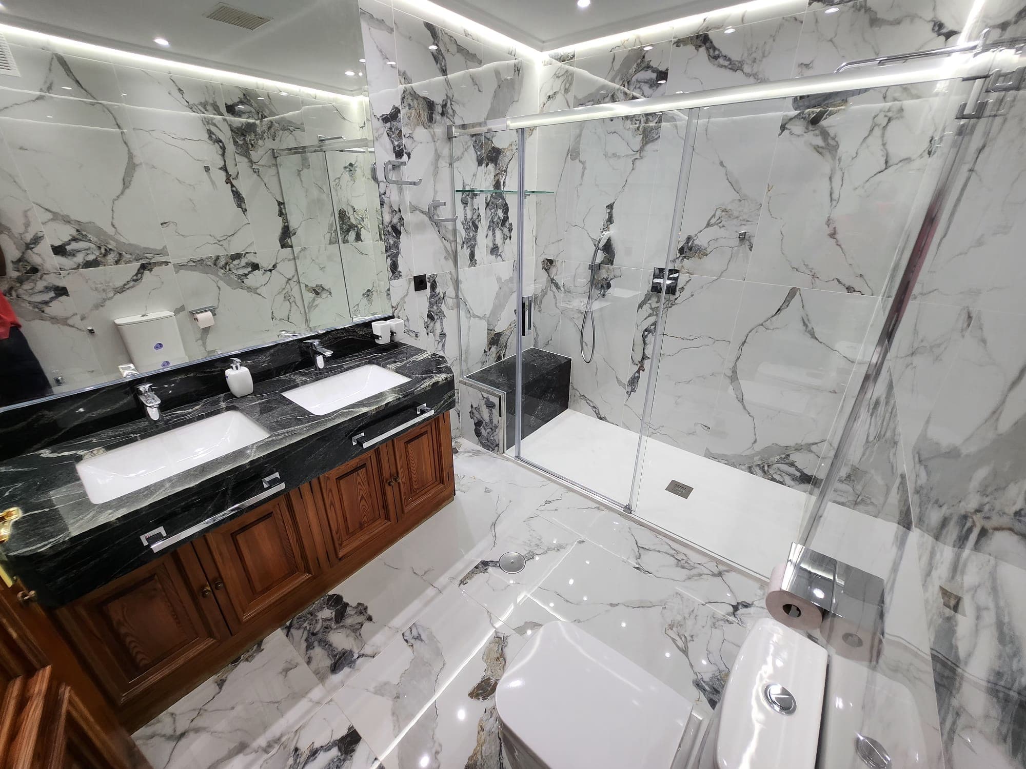 Baño reformado, vista principal