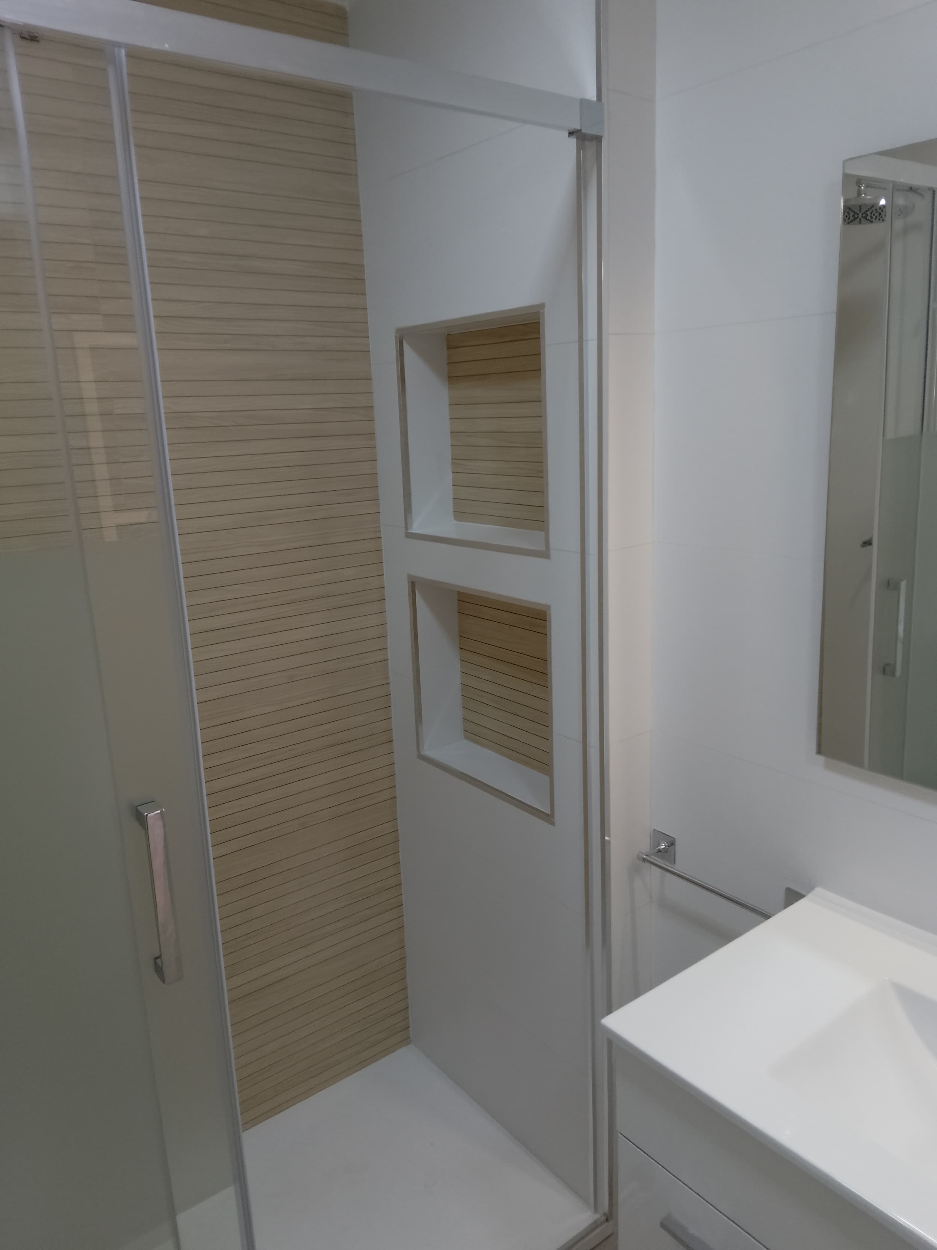 Detalle del baño reformado