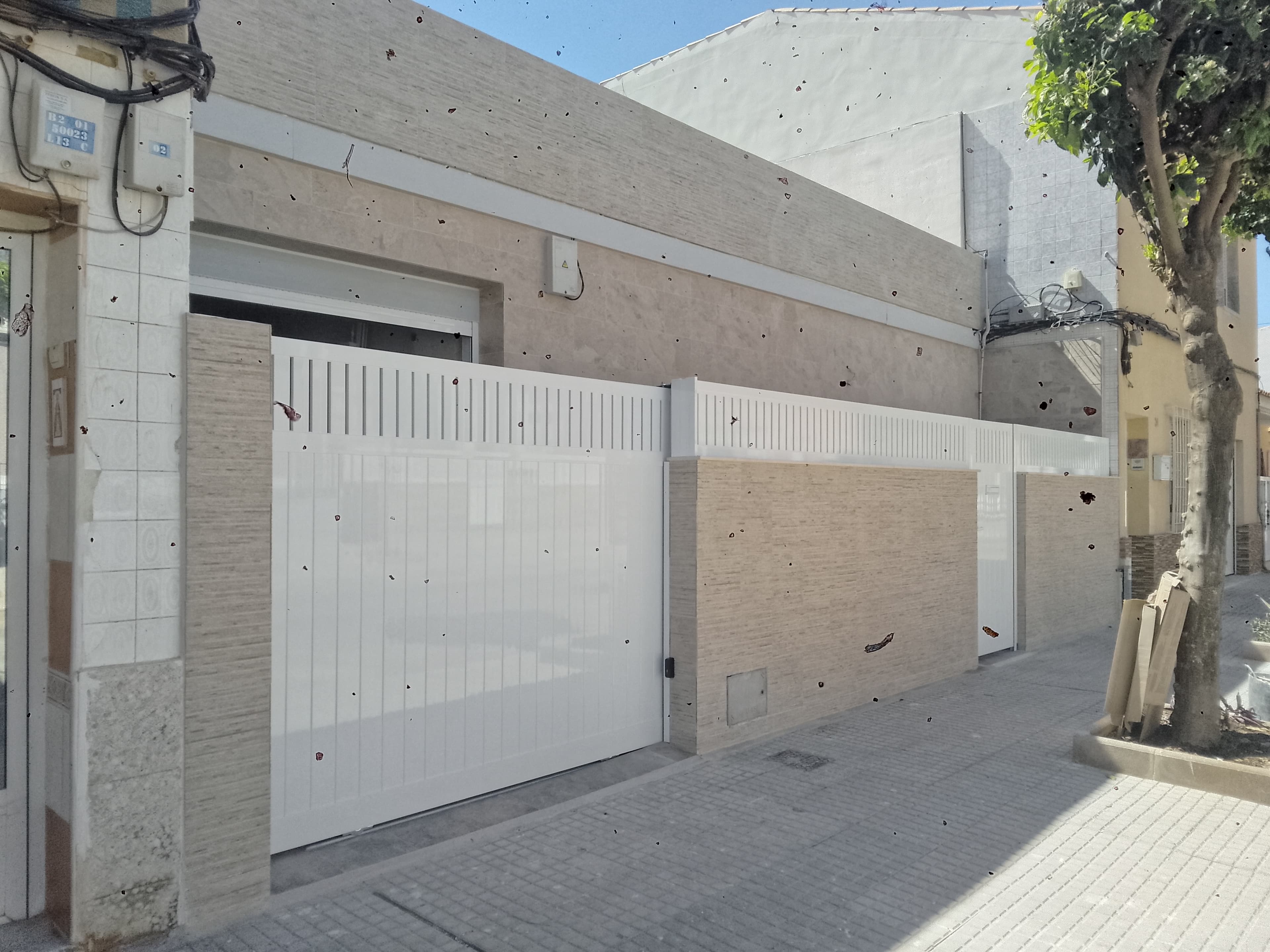Reforma de fachada y patio en Cartagena